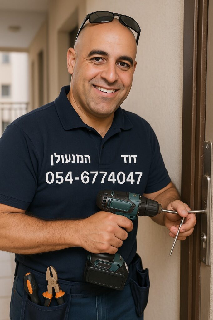 דוד מנעולן | פריצת דלתות בתים | החלפת צילינדרים | תיקון דלתות